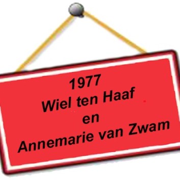 1977 Wiel ten Haaf en Annemarie van Zwam
