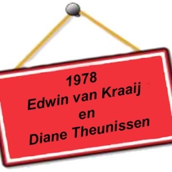 1978 Edwin van Kraaij en Diane Theunissen